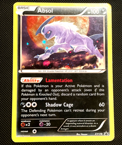 2016 HP+ Absol XY178 XY Holo Cosmo Pokemon card - Image 1