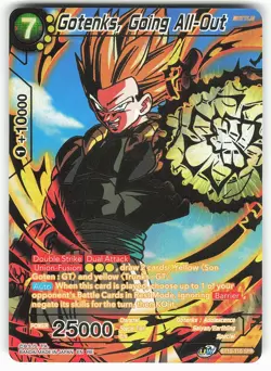 Gotenks, Going All-Out BT10-110 SPR Dragon Ball Super Card - Image 1