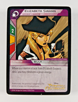 Elizabeth Swann - Pirates of the Caribbean TCG card, Dead Man's Chest 2006 - Image 1