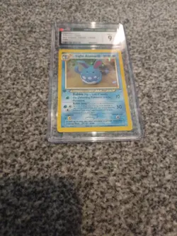 Pokemon TCG Light Azumarill Holo Card 13/105 Neo Destiny WOTC 1st Edition CGC 9 - Image 3