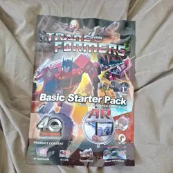 Transformers 1st Season Basic Starter Pack AR Vanch Card Trading Game Set New - Image 1