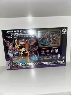 Transformers | 40th Anniversary | Decepticon | Premium Pack | AR Card Game - Image 1