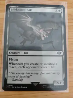 MTG Mirkwood Bats 0095 Lord of the Rings M/NM Free UK P&P - Image 1