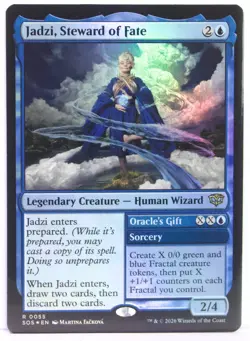 Jadzi, Steward of Fate [New, Near Mint] *Foil* {Secrets of Strixhaven} - Image 1