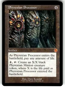 Magic: The Gathering Artifact MTG Phyrexian Processor Mythic Regular - Image 1