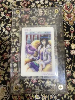 One Piece Robin Official Plastic Trading Card AR Rare 2002 Art - Image 1