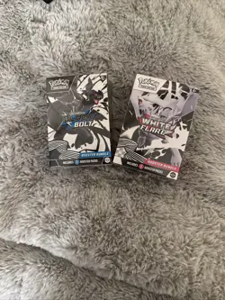 Pokemon 1 Black Bolt + 1 White Flare Booster Bundle - Image 1