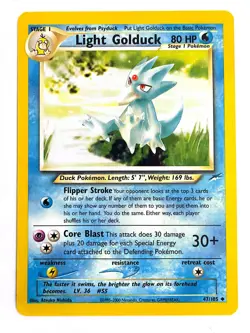 Light Golduck 47/105 Neo Destiny Regular - LP - Pokemon TCG - Image 1