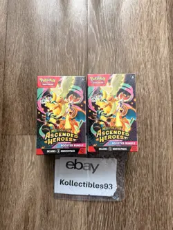 Pokemon Mega Evolutions Ascended Heroes Booster Bundle [LOT OF 2] IN-HAND New 🔥 - Image 1