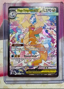 Pokemon TCG Ascended Heroes 290/217 Mega Dragonite ex SIR NM/MINT PACK FRESH! - Image 1