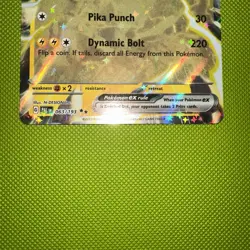 Pokemon Pikachu ex 063/193 Paldea Evolved Rare Holo no need to import from USA - Image 2