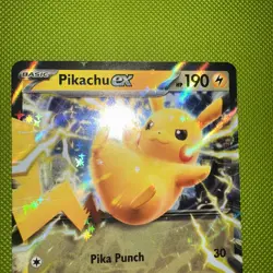 Pokemon Pikachu ex 063/193 Paldea Evolved Rare Holo no need to import from USA - Image 4