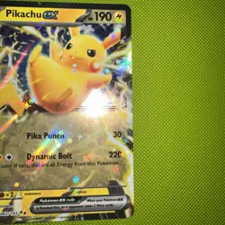Pokemon Pikachu ex 063/193 Paldea Evolved Rare Holo no need to import from USA - Image 5