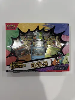 Pokemon TCG Ascended Heroes First Partners Deluxe Pin Collection Sealed - Image 2