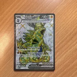 Tyranitar ex - 211/197 Ultra Rare SV03: Obsidian Flames Pokemon TCG NM - Image 1