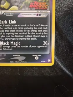 Pokemon Dark Hypno 6/109 Team Rocket Returns Holo - Image 3
