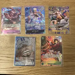 One Piece Trading Card Parallel SEC Series Select One Card Anime - Image 1