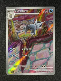 Arctibax 209/193 IR Illustration Rare Paldea Evolved SV02 Pokemon TCG English - Image 1