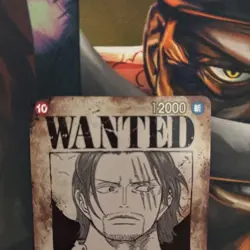 One Piece Trading Card Shanks SP Rare Power 12000 New Condition Check - Image 2