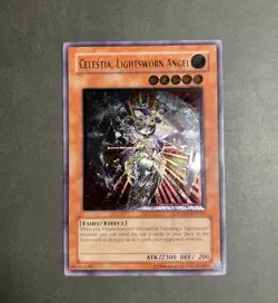 Celestia, Lightsworn Angel Unlimited Ultimate Rare LODT-EN024 Original Print - Image 1
