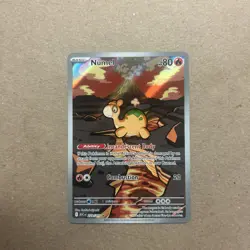 Pokemon TCG Numel Full Art Holo Fire 223/217 Ascended Heroes Card NM - Image 2