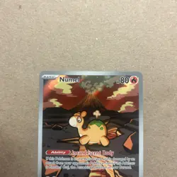 Pokemon TCG Numel Full Art Holo Fire 223/217 Ascended Heroes Card NM - Image 3