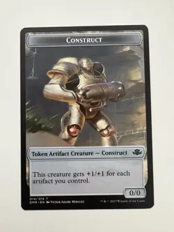 Construct Token 014 MTG Magic the Gathering Card NM Near Mint DMR - Image 1