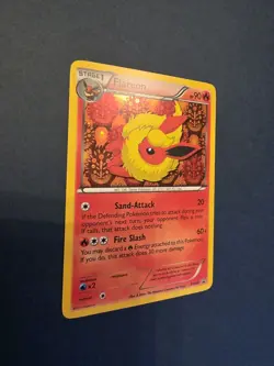 Pokemon Card - Flareon Black and White Promo BW88 Holo - Image 2