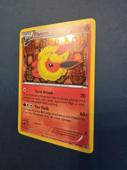Pokemon Card - Flareon Black and White Promo BW88 Holo - Image 3