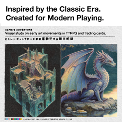 MTG Card Sleeves 105PCS | Vintage fantasy style| The Dungeon | Matte Finish - Image 4