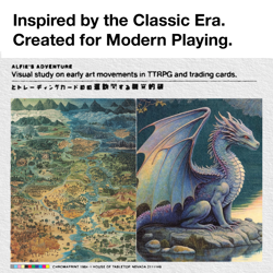 MTG Card Sleeves 105PCS | Vintage fantasy style | DND Map | Matte Finish - Image 4