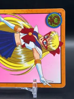 Mina Aino Sailor Venus Sailor Moon Cards TCG Japanese Anime Comic Bandai 1993 jA - Image 2