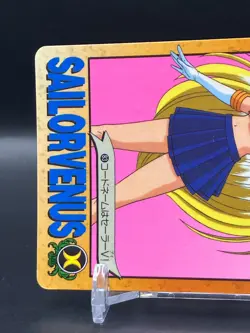 Mina Aino Sailor Venus Sailor Moon Cards TCG Japanese Anime Comic Bandai 1993 jA - Image 3