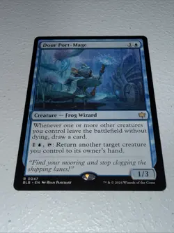 MTG Dour Port-Mage Bloomburrow #47 - Image 1