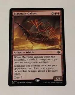 MTG Magmatic Galleon - The Lost Caverns Of Ixalan NM - Image 1