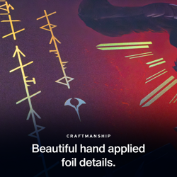 Alfies! Whispering One Playmat – Foil | Legendary Crown Cut | For MTG Magic - Image 3