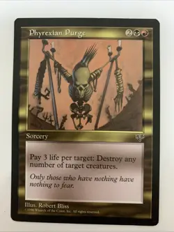 MTG NM Phyrexian Purge - Mirage #273 - Image 1