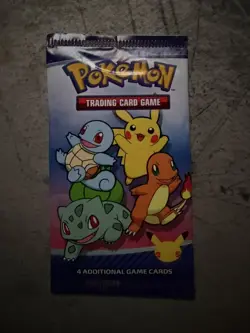 Pokemon 25th Anniversary McDonald’s Booster Pack Sealed - Image 2