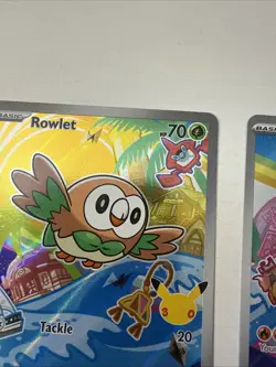 Pokemon TCG First Partner Illustration Collection Gen 7 Alola Full Set (NM) - Image 5