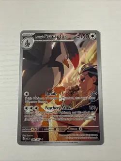 Larry's Staraptor 249/217 Illustration Rare - Ascended Heroes - Pokemon TCG - Image 1