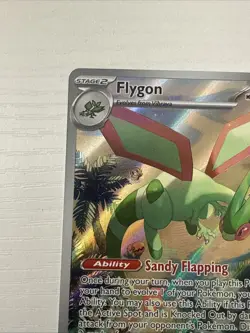 2025 Pokemon Phantasmal Flames PFL EN Flygon Illustration Rare #101/094 - Image 5