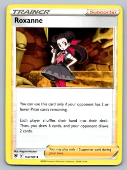 Pokemon TCG SWSH10: Astral Radiance Roxanne 150/189 - Image 1