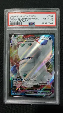 2020 Pokemon: GALARIAN DARMANITAN 037/185 - [Vivid Voltage] - Gem Mint PSA 10 💎 - Image 1