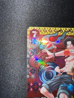 One Piece Card Game Ace SP Super Parallel Rare Trading Card Sleeve - Image 2