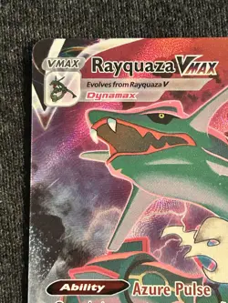 Pokemon TCG Rayquaza VMAX TG20/TG30 Swsh12: Silver Tempest Holo NM - Image 2