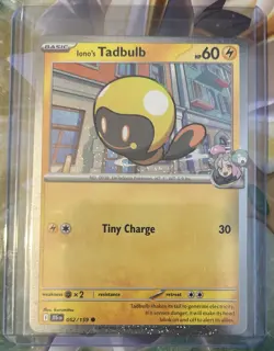 Iono’s Tadbulb - 052/159 - SV Journey Together - Cosmos Holo - Pokemon - NM/M - Image 3