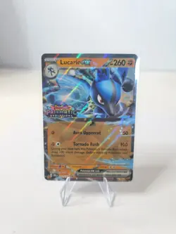 Pokemon TCG Lucario EX Prismatic Evolutions 051/131 Prismatic Stamped - Image 1