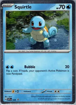 Squirtle - (Cosmos Holo) 048 SV: Scarlet & Violet Promo - Pokemon Card - NM - Image 1