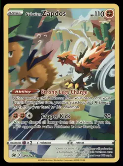 SWSH: Sword & Shield Promo Cards #SWSH283 Galarian Zapdos - Image 1