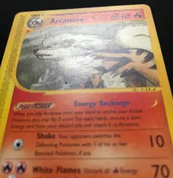 Arcanine 3/144 Skyridge RARE NON-HOLO NON HOLO Pokemon Card 2003 LP - Image 5